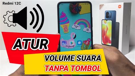 Cara Mengatur Volume Tanpa Tombol Di Hp Xiaomi Redm 12c YouTube