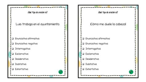 Oración Declarativa