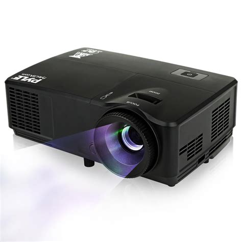 Pyle Full HD DLP 1080P 3000 Lumens Projector Home Theater High ...