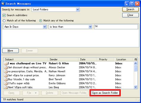 Saved Search Mozillazine Knowledge Base