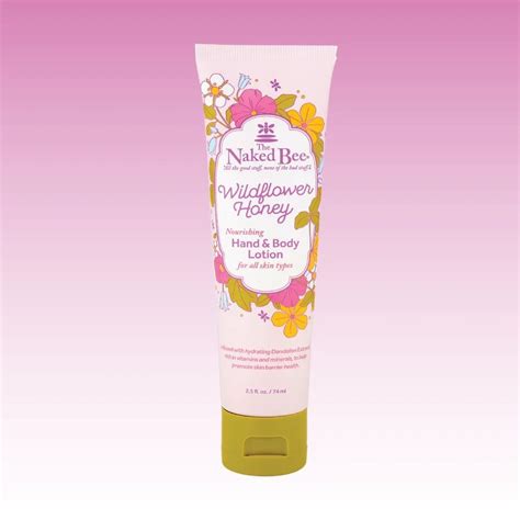 Naked Bee Wildflower Honey Nourishing Hand Body Lotion 2 5 Oz