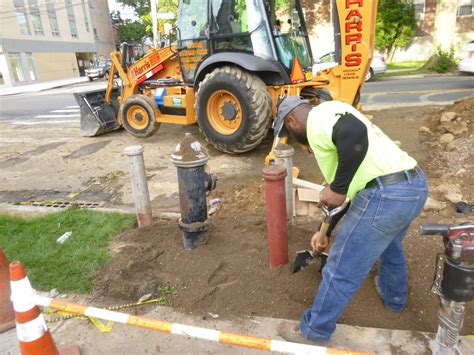 Hydrant Relocated In Queens Nyc Harris Water Main