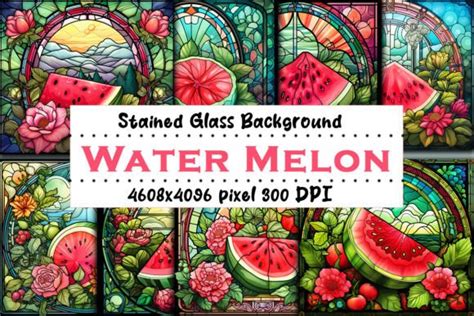 Cardinal Stained Glass Background Graphic By Glamousita Sublimation