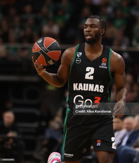 Keenan Evans, #2 of Zalgiris Kaunas in action during the 2022-23 ...