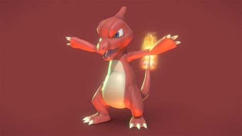 Charmeleon Download Free 3d Model By Henrydachameleon F4d5719