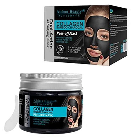 AICHUN BEAUTY Collagen Bamboo Charcoal Vegan Peel Off Face Mask