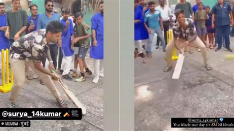 Bhai Log Ki Demand Suryakumar Yadav Shares Video Of Him Playing