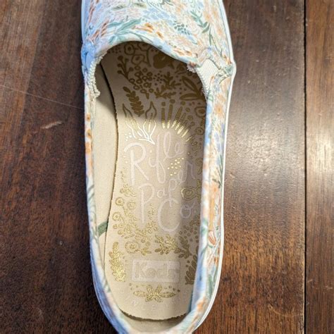 Keds Double Decker Rifle Paper Company Slip Ons Size 9 Gem