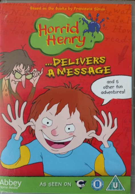 Horrid Henry Delivers A Message Dvd Horrid Henry Wiki Fandom