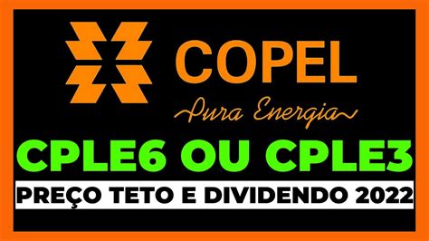 Cple Cple Cple Copel Vale A Pena Investir Cple Ou Cple