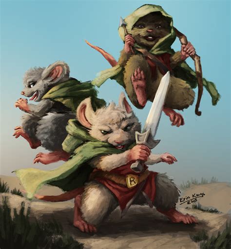 Artstation Redwall Mouskateers