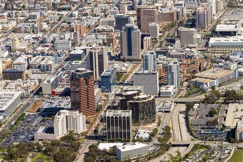 Aerial Photography Of Long Beach California West Coast Aerial