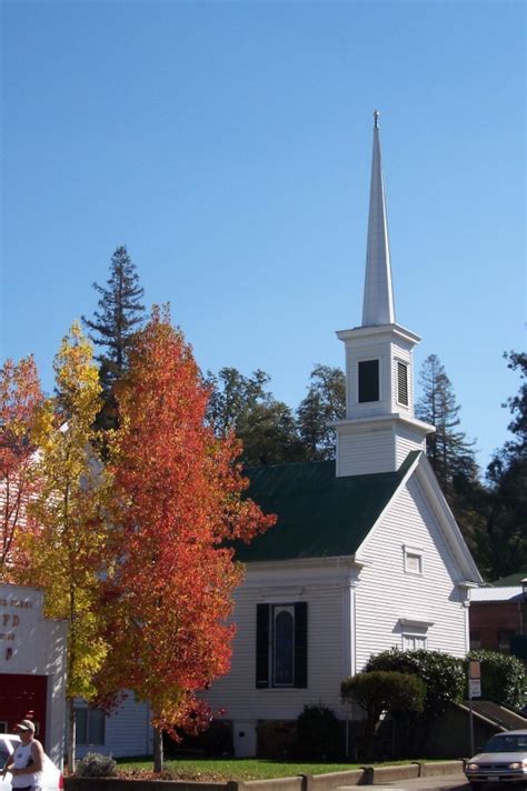 Sutter Creek United Methodist Church Sierra Nevada Geotourism