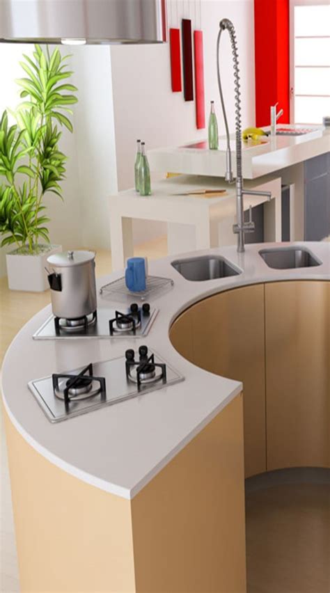 Curved Kitchen Cabinets Pros Cons And Designs