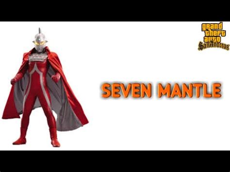 Gta Sa Mod Skin Ultraseven Mantle Gta Sa Mod Indonesia Youtube