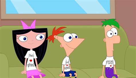 Phinny And Izzy In Love Oh And Ferb By Juli4427 On DeviantArt