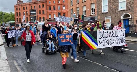 Hundreds Turn Out For Irelands First Ever Disability Pride Parade In