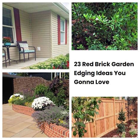 Red Brick Garden Edging Ideas You Gonna Love Sharonsable