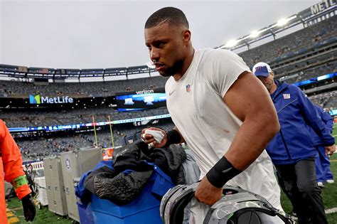 Saquon Barkleys Heroic Giants Effort Ended With A One Yard Regret