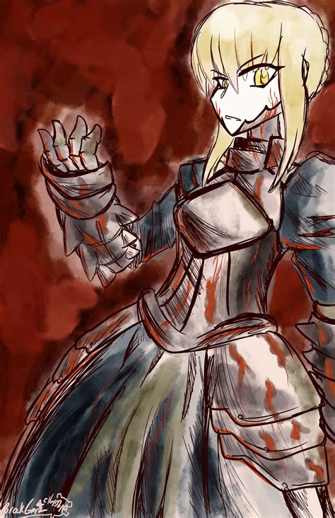 Saber Alter By Unstablereactor On Deviantart