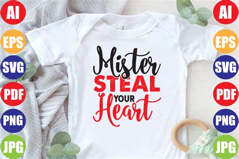 Mister Steal Your Heart Graphic By Tauhiddesignstore Creative Fabrica