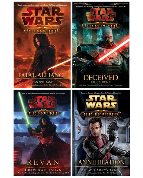 Star Wars The Old Republic Novel Series