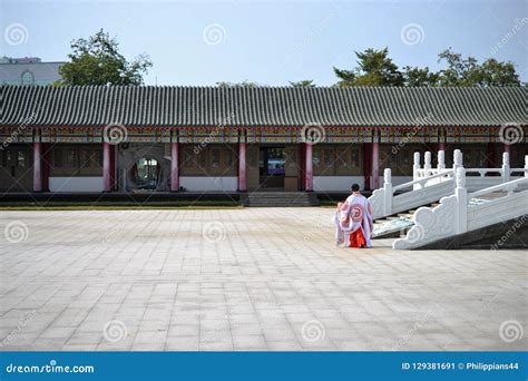 Confucius Temple Typical Traditional Chinese Architecture And Chinese