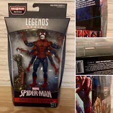 Marvel Legends Doppelganger Spider Man Molten Man Build A Figure