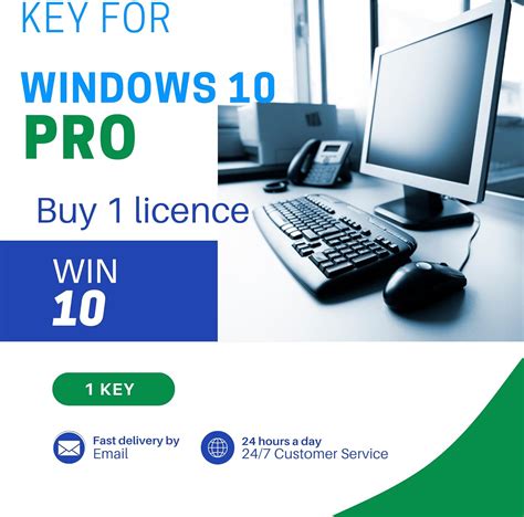 Professional Key For Windows 10 Pro License 1 Device 1 Pc Key