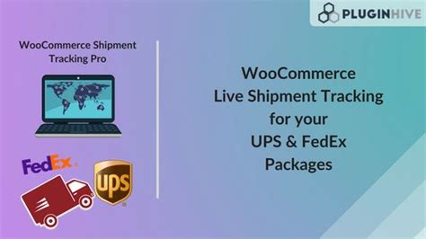 Live Ups And Fedex Tracking Using Woocommerce Shipment Tracking Pro