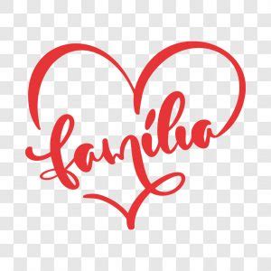 Lettering Família EPS PNG download Designi