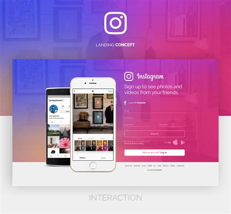 Instagram Redesign Concept On Behance