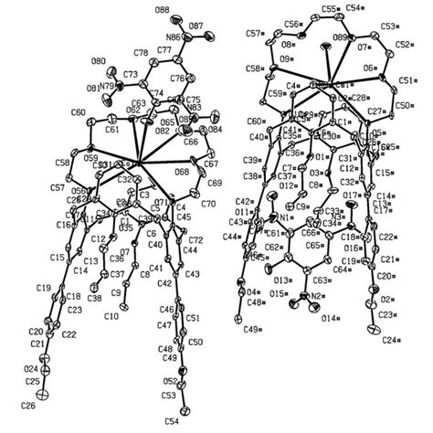 Représentation Ortep Du Complexe Download Scientific Diagram