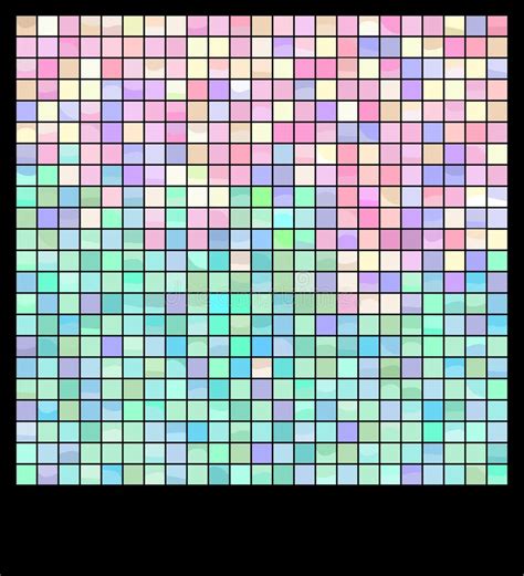 Mosaico Colorido Abstracto Stock De Ilustración Ilustración De