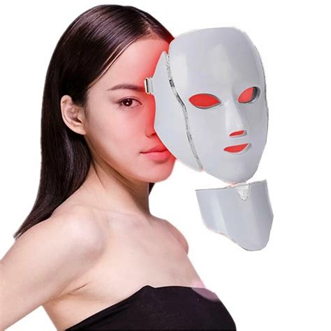 Color Led Light Therapy Face Mask For Skin Care