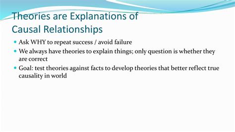 Lecture 3 Causality Causal Thinking And Testing Theory Ppt Download