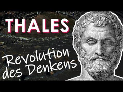 Der Erste Philosoph Thales Von Milet Einf Hrung Philosophie Youtube