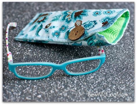 Diy Glasses Case Tutorial ~ Free