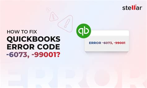 How To Fix QuickBooks Error 6073 99001