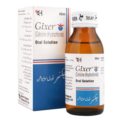 Buy Barrett Hodgson Gixer Oral Solution 60ml Online At Special Price