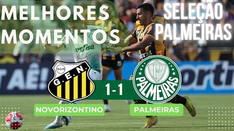 Novorizontino X Palmeiras Melhores Momentos Paulist O