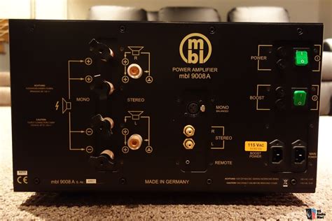 MBL 9008 A Mono Amps Photo 1220217 US Audio Mart