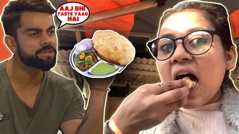 Virat Kohli K Fav Jgha K Chole Bhature Humne Bhi Khaaye Aaj Youtube