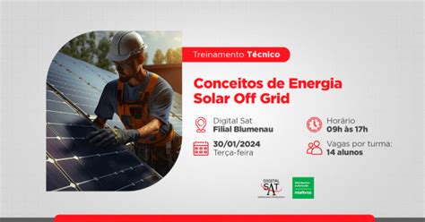 Treinamento Conceitos De Energia Solar Off Grid Em Blumenau Sympla