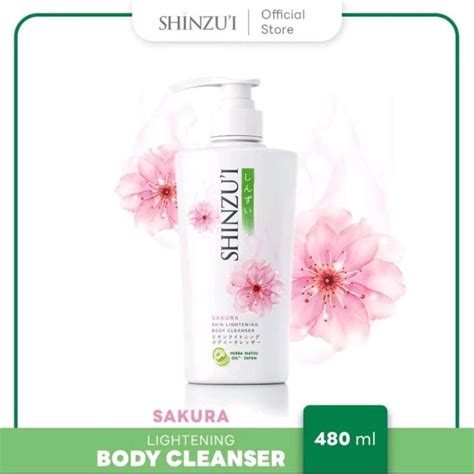 Sabun Cair Shinzui Sakura Body Cleanser Skin Lightening Btl Ml