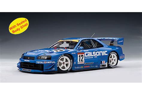 Autoart Nissan Skyline Gt R R Jgtc Calsonic Commemorative