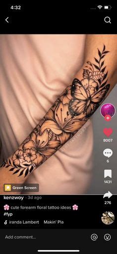 Sleeve Tattoo Id Er Tatueringsid Er Feminina Tatueringar Tatuering