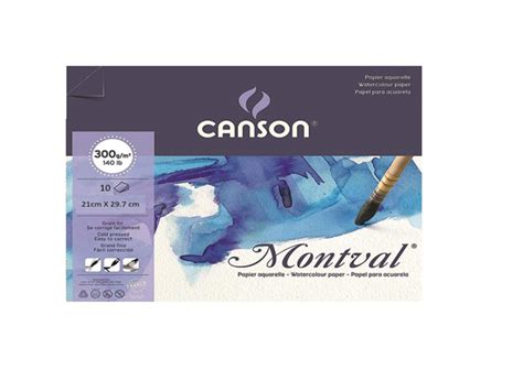 Canson Watercolor Paper 300GSM A4 10 Sheets Arthood