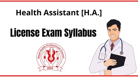 Health Assistant Ha License Exam Syllabus Nhpc Health Sewa Tayari