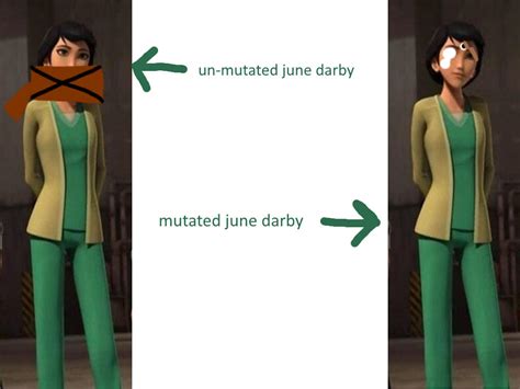 Mutated And Un Mutated June Darby By 1pororo On Deviantart